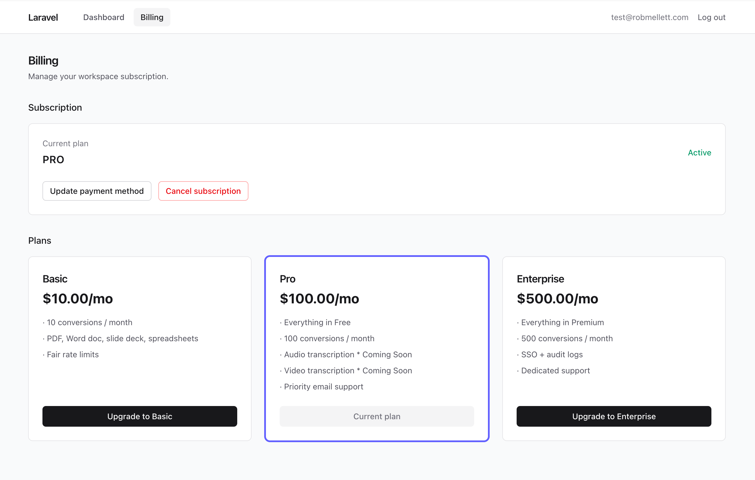 ModernSaaS Dashboard